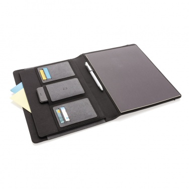 Logo trade promotional items image of: Recycled leather A4 portfolio